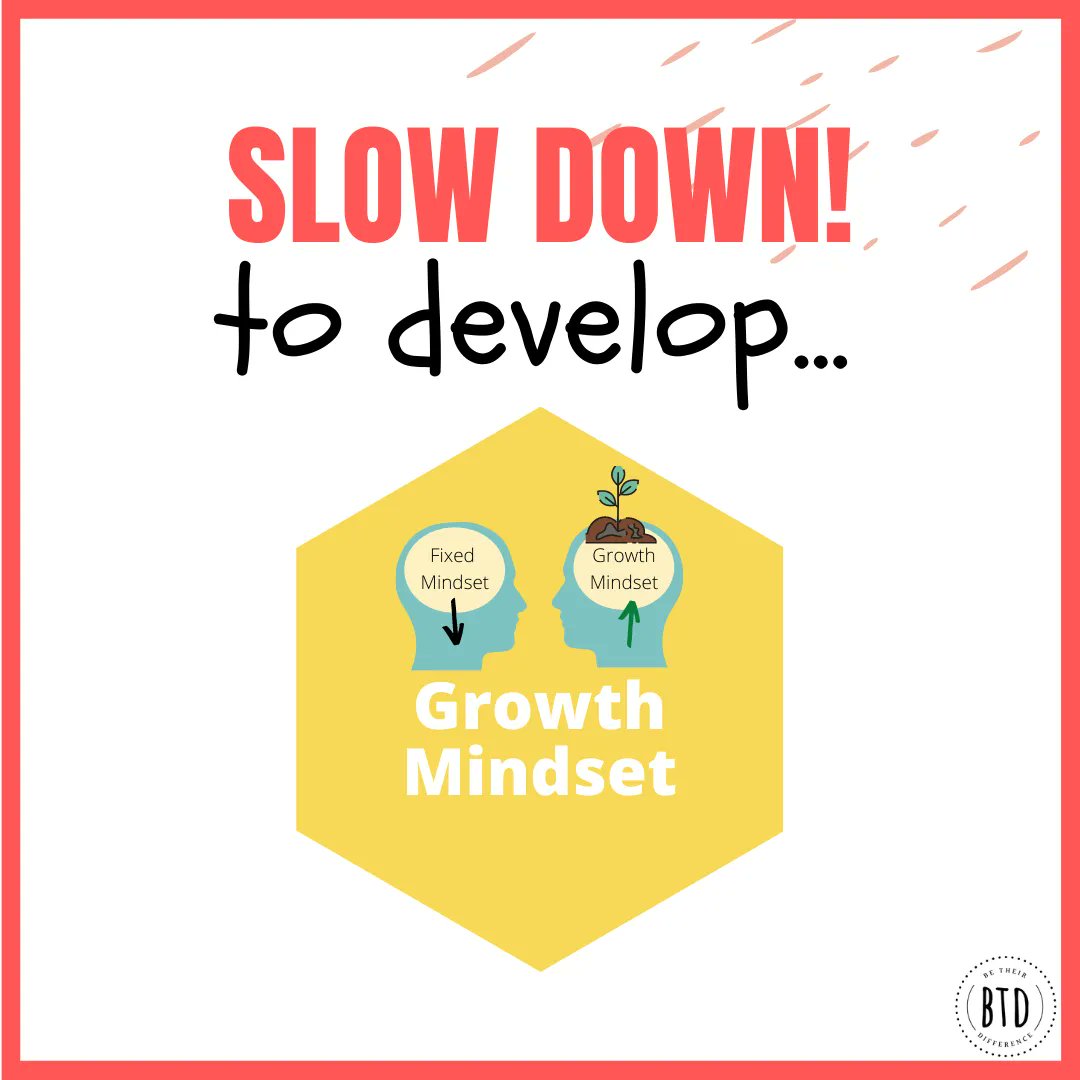 Share your favorite #classroom strategy or tip for #teaching #growthmindset.  #bestpractice #slowdownchildrenarelearning #SlowDownNowToGoFastLater