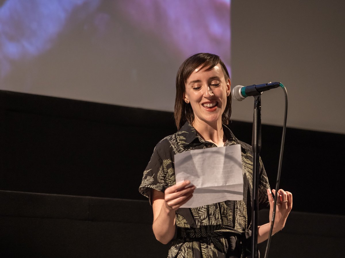 AbbeyTheatre's tweet photo. For Poetry + Film/Hack at #05Fest, we partnered with @IFI_Dub to present Neil Jordan's #TheButcherBoy. After the screening, we were joined by Simon Costello, Elaine Feeney, Tom French, Scott McKendry and Jessica Traynor, who read new poems responding to the film ✨
📸 Ste Murray https://t.co/6KRMdaBXMF
