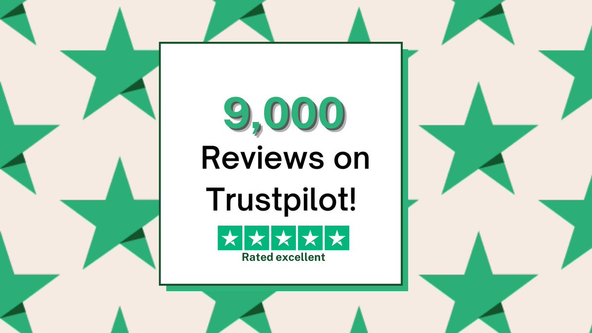 CollingwoodIns's tweet image. We have received 9,000 reviews on Trustpilot! Well done to all of our team for giving great customer service!

If you have not yet left us a review on Trustpilot we would love to hear from you!
trustpilot.com/review/colling…

#insurance #learntodrive #customerreview  #learnerdriver #UK