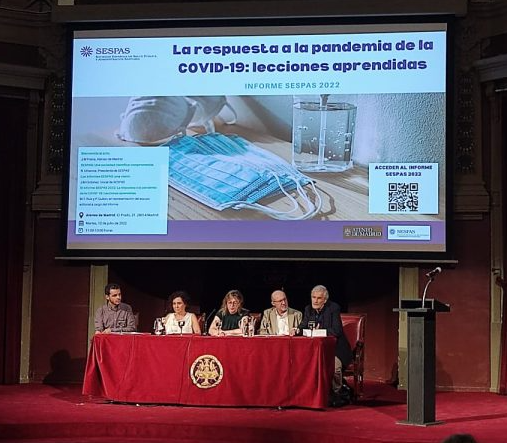 SesaTweet's tweet photo. #SESPAS presenta el informe “La respuesta a la pandemia de la COVID-19. Lecciones aprendidas” https://t.co/KmtS7MuZe8 vía @SesaTweet #SESA @sespas https://t.co/fkgPw6UmSE