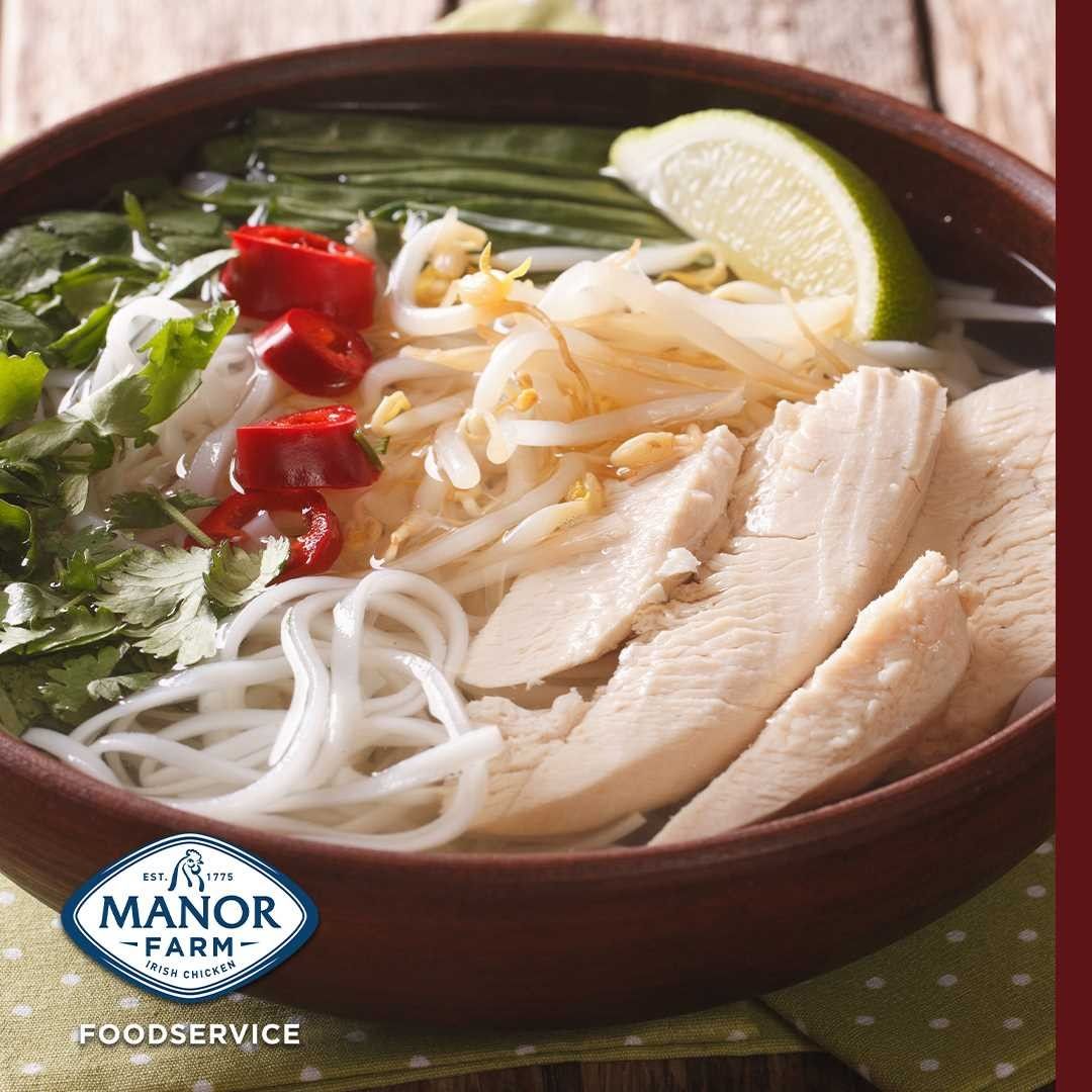 Mindful of food waste? Using the whole chicken can result in some delicious meals that can be added to your menu.  
.
.
.
#ManorFarmFS #Foodservice #IrishChicken #ChickenBroth #FoodWaste #Sustainable #Workplace #Restaurant #Restauranters #SupportIrish #SupportLocal