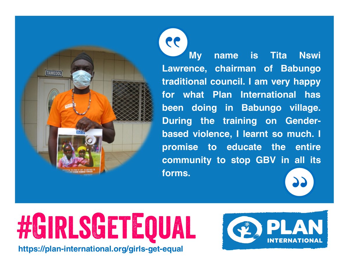 PlanCameroon's tweet photo. #TestimoniesFromTheField
Our ambition is to ensure that 2 million girls in Cameroon make informed choices about their future and live in resilient communities that guarantee their protection and wellbeing.
Are you with us? https://t.co/8uYWTv1Ip3