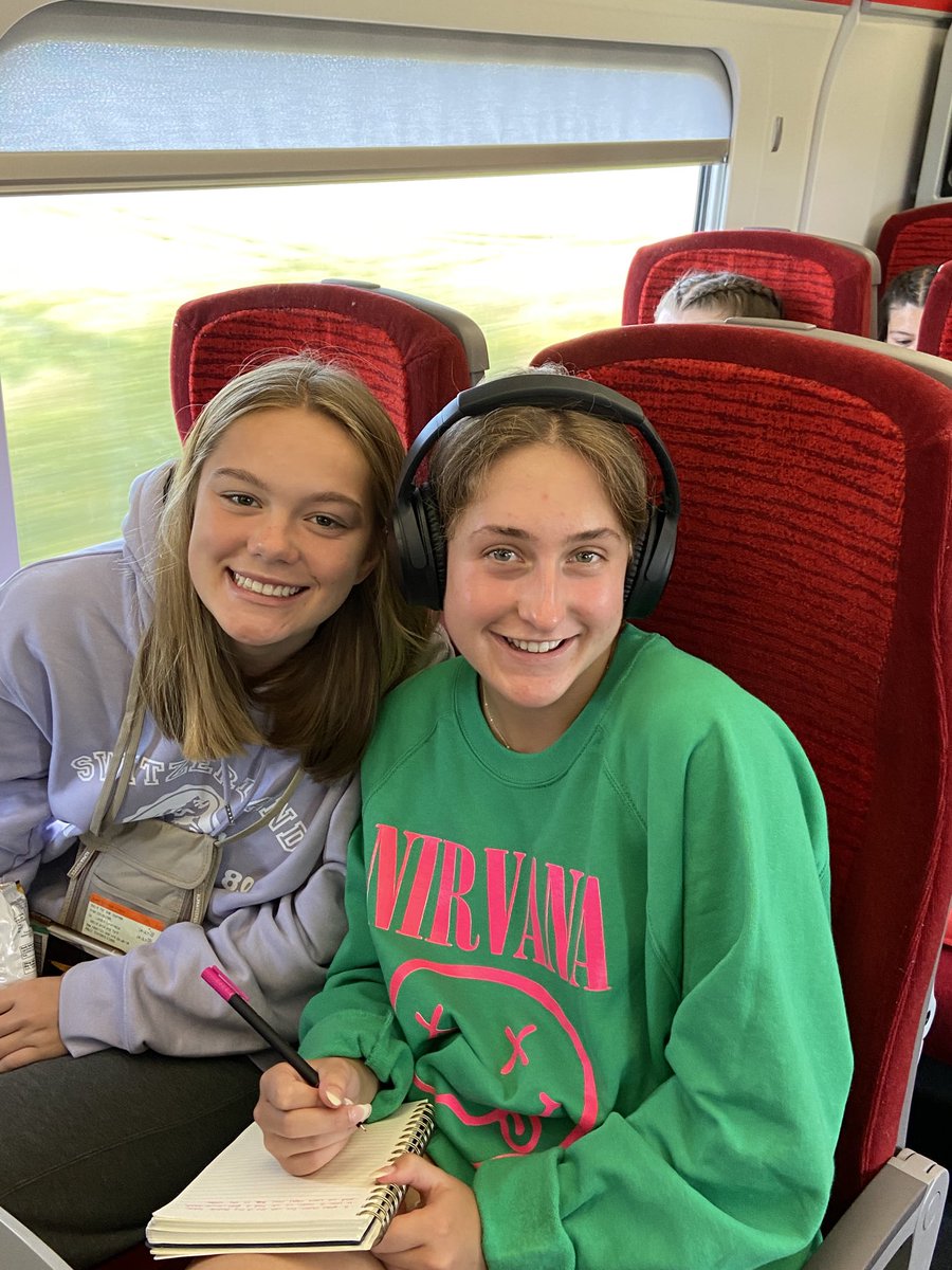 OVienna2019's tweet photo. Our Edinoto London flight was canceled - so EF got us train tickets to London. We’ll make it to Heathrow in time for the Boston flight. Rolling with punches as always!! https://t.co/wGV4H5sWQB