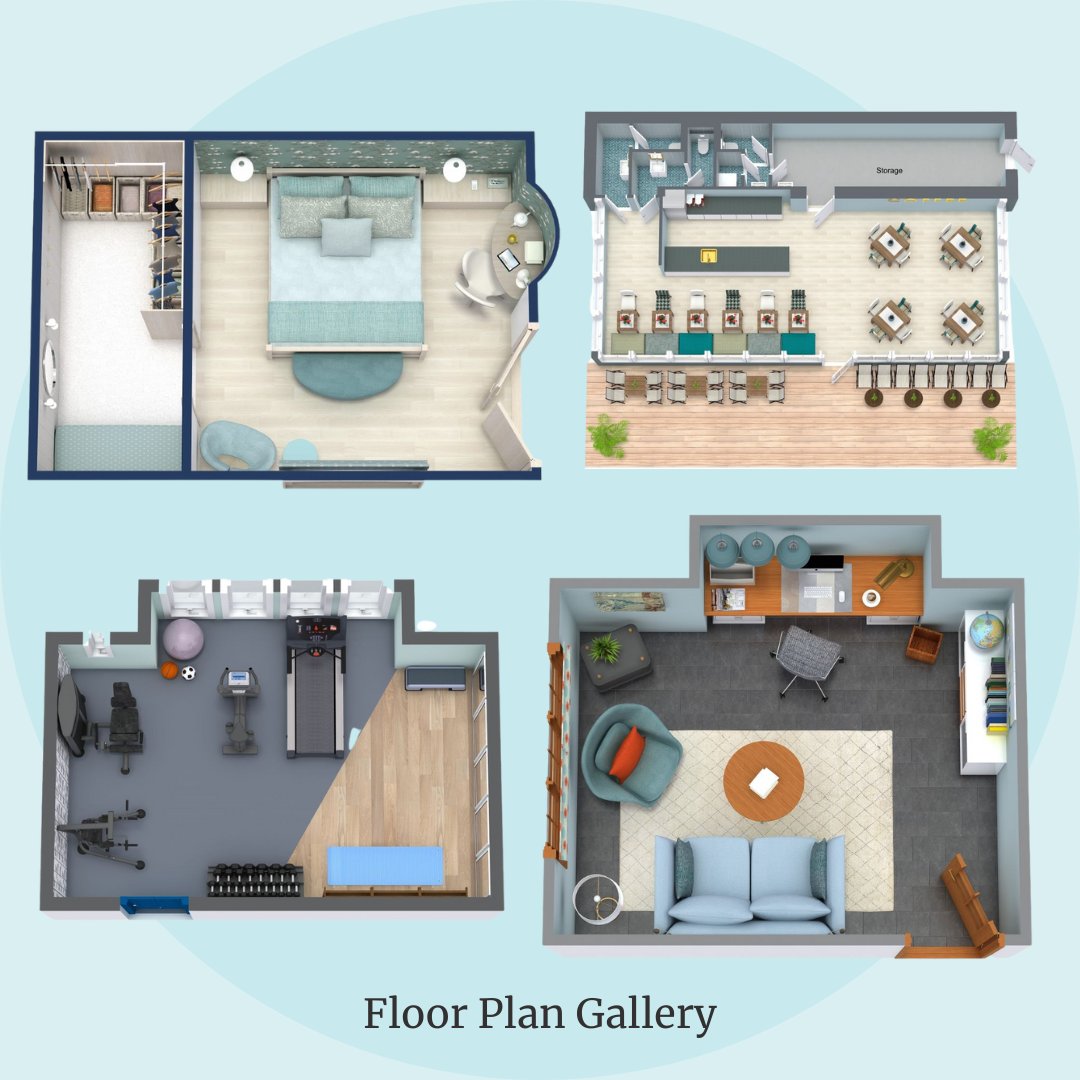 roomsketcher's tweet image. RoomSketcher’s Floor Plan Gallery is a collection of home, apartment, and room layouts you can quickly and easily edit. Find a floor plan you like and customize it to create your perfect design 🏘️
Explore your options here: roomsketcher.com/floor-plan-gal…

#roomsketcher #creativeinterior