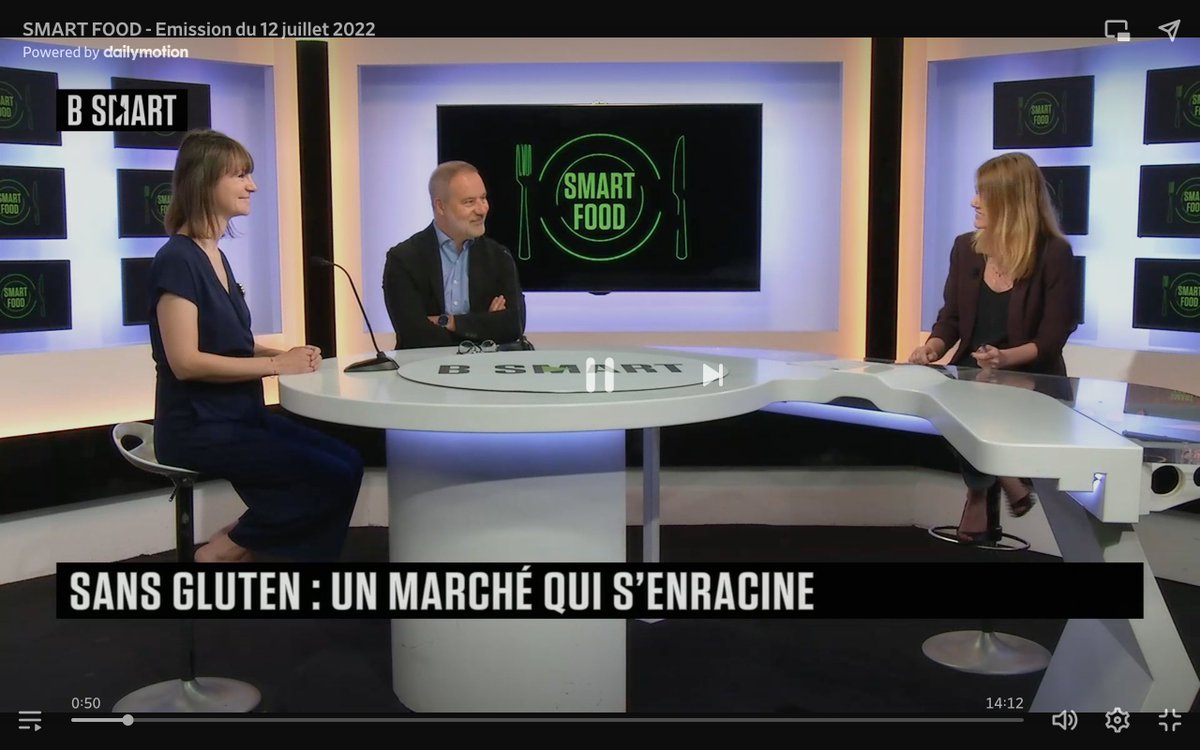 Joyeux #14Juillet !! 📺 Mardi on était sur le plateau de <a href="/B_SMART_TV/">B SMART 4Change</a> avec le @SDietetique dont Bruno Pierre le fondateur d'ABCD Nutrition fait partie. On a parlé des #sansgluten et des défis à venir sur les #prix ! Par ici pour regarder le replay 👇
bsmart.fr/emissions/food