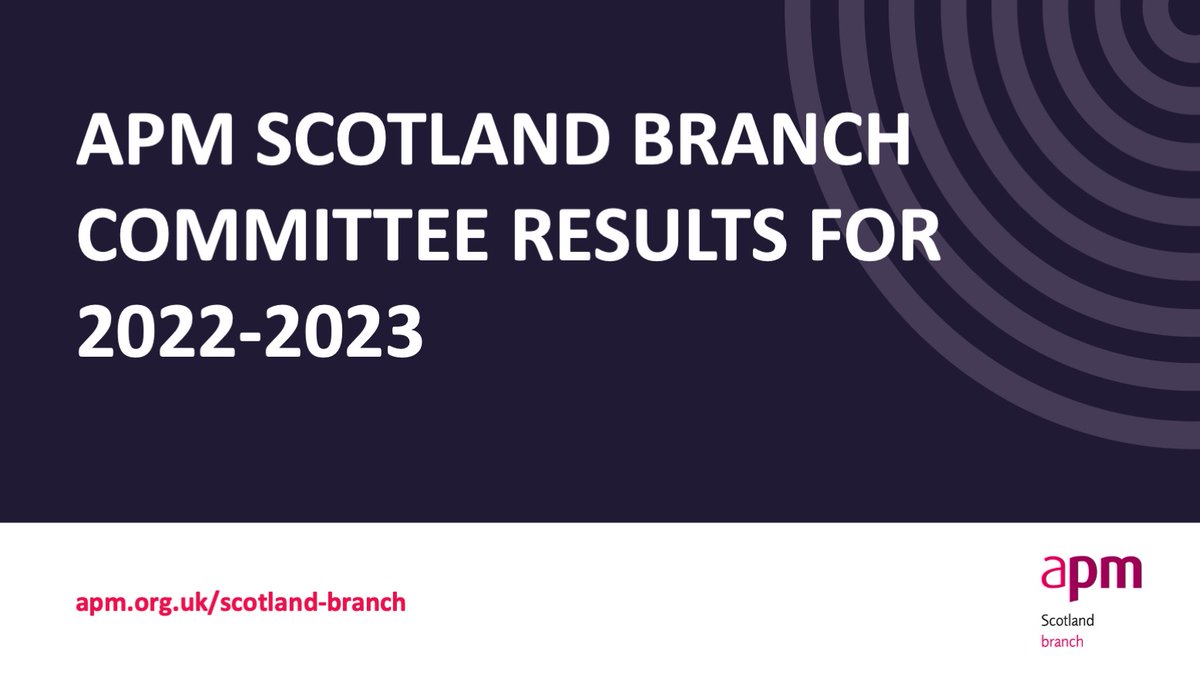 APM Scotland Branch tweet media