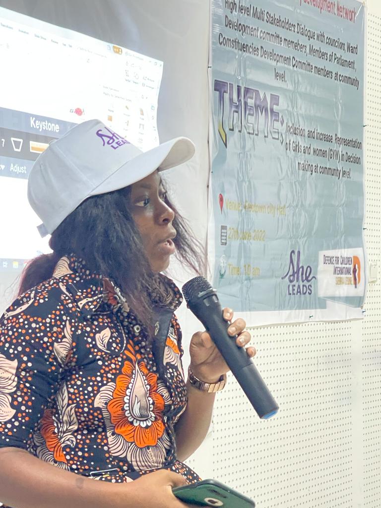 dci_sierraleone's tweet photo. #SheLeads Leads! Together with #GADNET, we assembled local leaders from local councils and communities to discuss the disparity between men &amp; women on their representation and participation in decision making structures in communities ahead of the #SL2023Elections
#TakeYourSpace https://t.co/qmYShvAmlJ