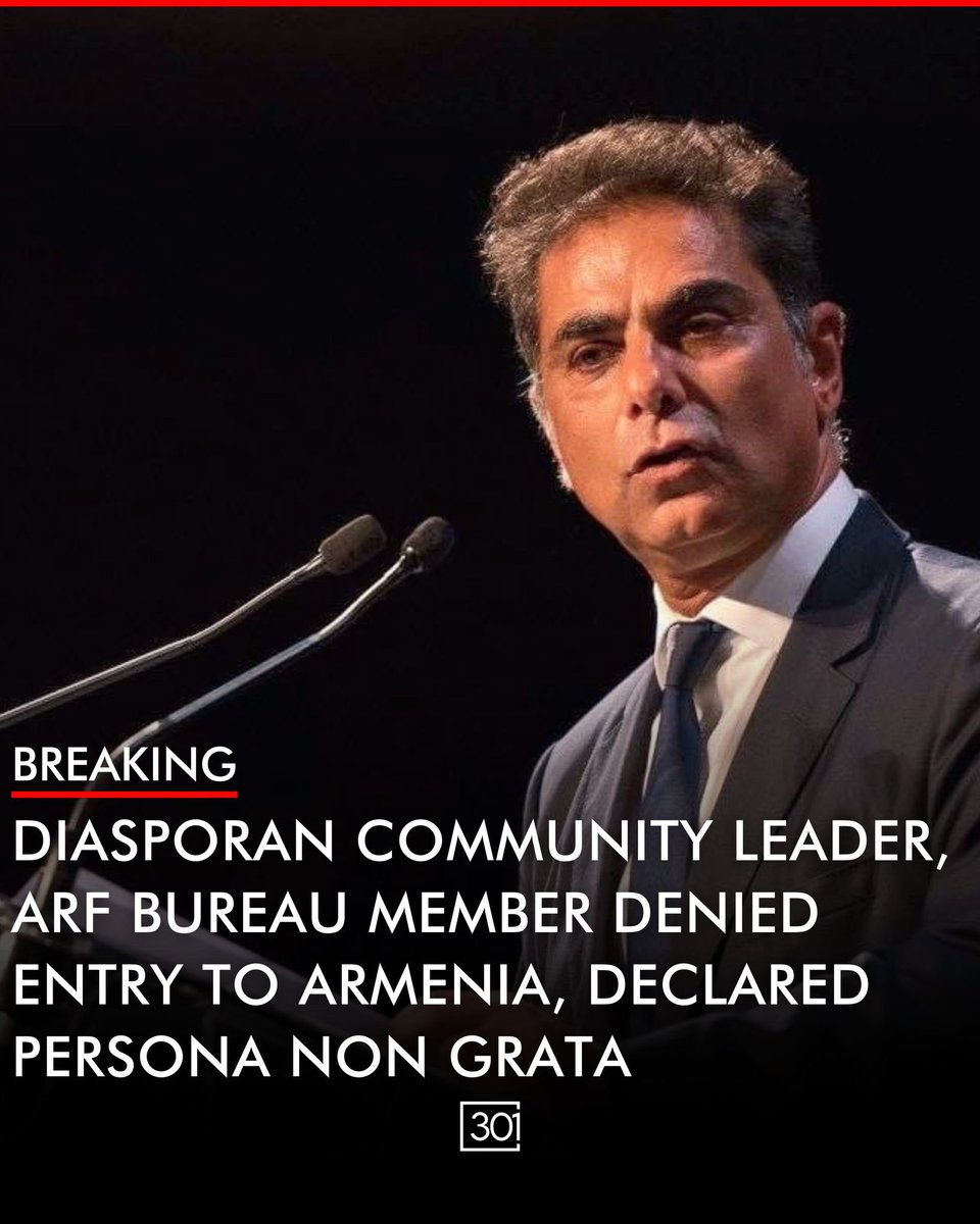 On July 14th, French Armenian community leader Mourad Papazian was denied entry to Armenia and declared persona non grata. In a Facebook post, Papazian highlights that Armenia is the 3rd country from which he is now banned, following Turkey and Azerbaijan.