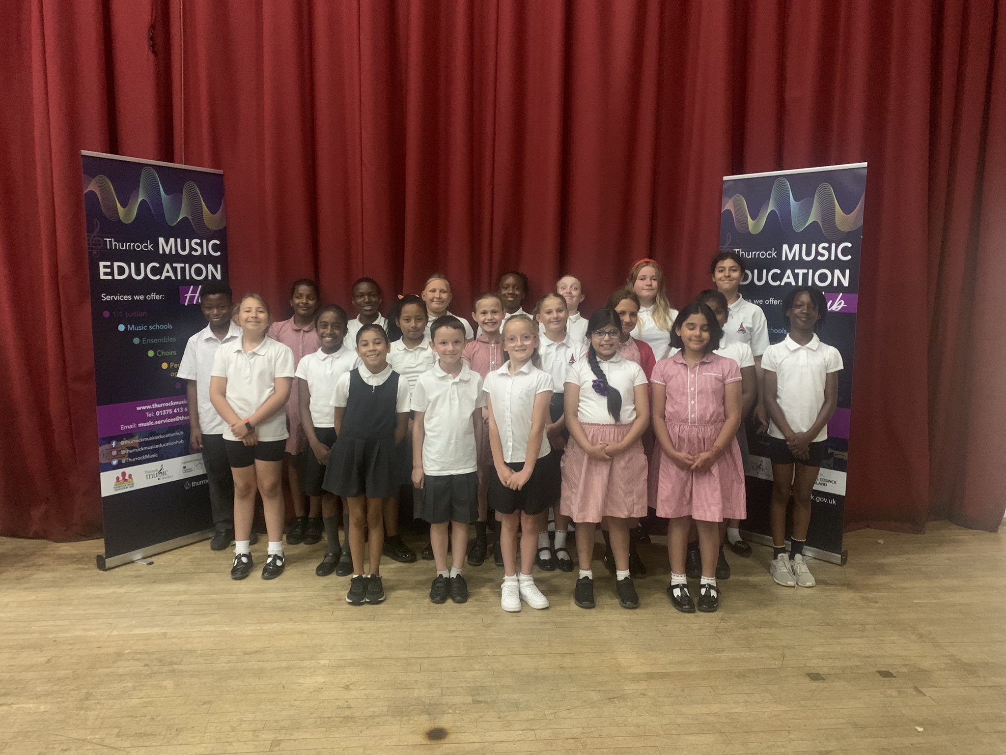 Thameside Primary on Twitter "Our lovely choir have arrived at the