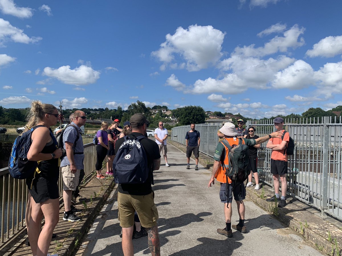 Fabulous turnout for the know your patch day @Exeter flood defence scheme .A great opportunity for staff to engage and build the relationships which are crucial for us to maintain an effective incident response service .#protecting communities #thinkbigbevisible