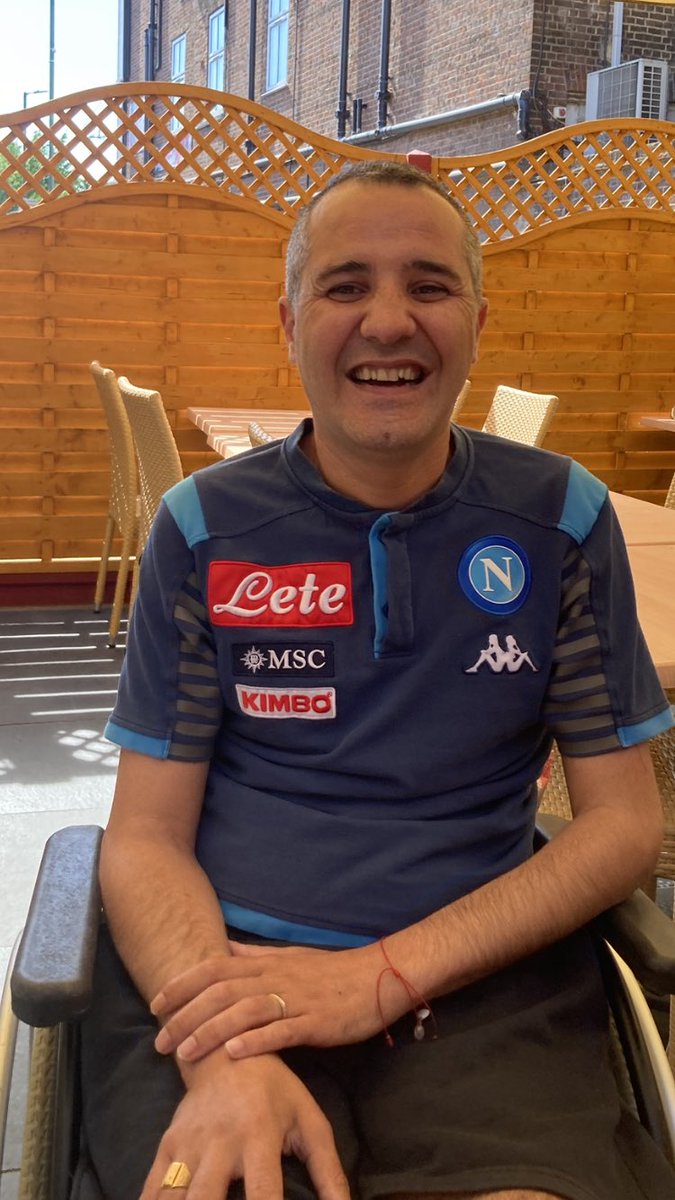 Steiov's tweet image. First day out after Covid 😎