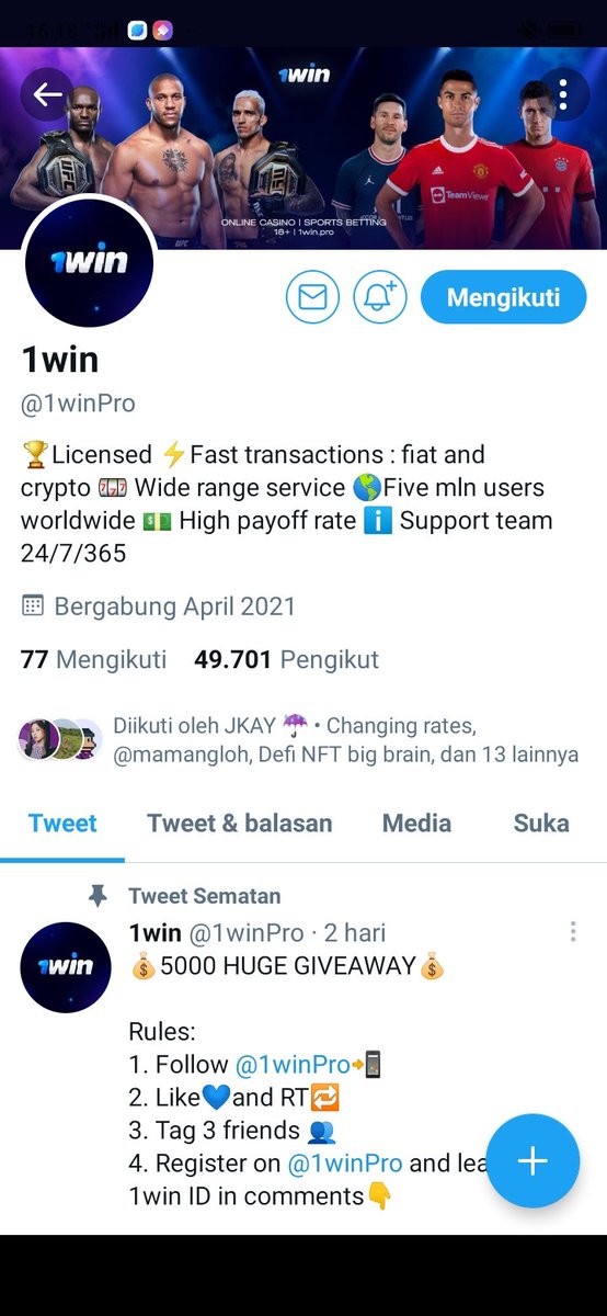 04Khanza's tweet photo. @GlazeCrypto @1winPro Done
Semoga beruntung..Aamiin https://t.co/wKPJ3YhO1S