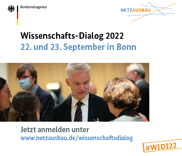 netzausbau's tweet photo. Schon gesehen? "Das Netz der Zukunft - auf dem Weg in die #Klimaneutralität" - am 22. &amp; 23. September 2022 📅findet unser 10. Wissenschafts-Dialog zum #Netzausbau in #Bonn statt.
Jetzt direkt anmelden unter https://t.co/TlMTRc2K8S #WiDi22 https://t.co/0rkvLBdh0I