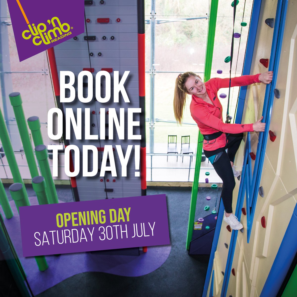 Clip 'n Climb Reading tweet media