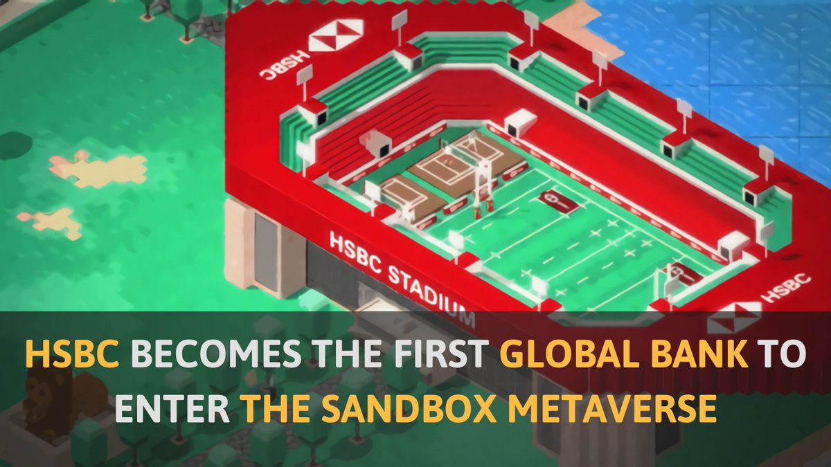 Metaverseimmob1's tweet image. Leading international bank @HSBC  has purchased virtual land in @TheSandboxGame  #metaverse, joining more than 200 companies that have taken up virtual real estate.

metaverse-immobilier.tech