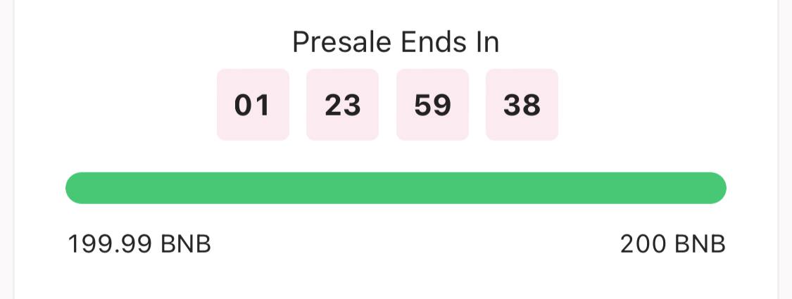 🚨 Huge congratulations <a href="/USEON_BSC/">USEON</a> 🥳🥂🎇, for filling your whitelisted presale in 18 seconds in this market.😱💪🔥🔥

👉 Where? On PinkSale 🌸 of course. 🧠 Choose the platform that makes this possible, choose #PinkSale.