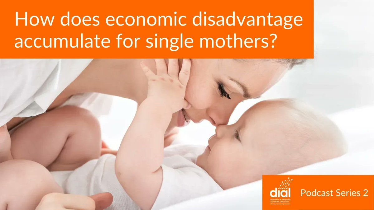 Listen to <a href="/lives_equal/">Equal Lives</a> PI <a href="/harkness_s/">Susan harkness</a> who talks about her latest research on how economic disadvantage accumulates for single mothers and the impacts on their income &amp; risk of poverty of having a child &amp; splitting up from a partner.

buff.ly/3bMvDLX