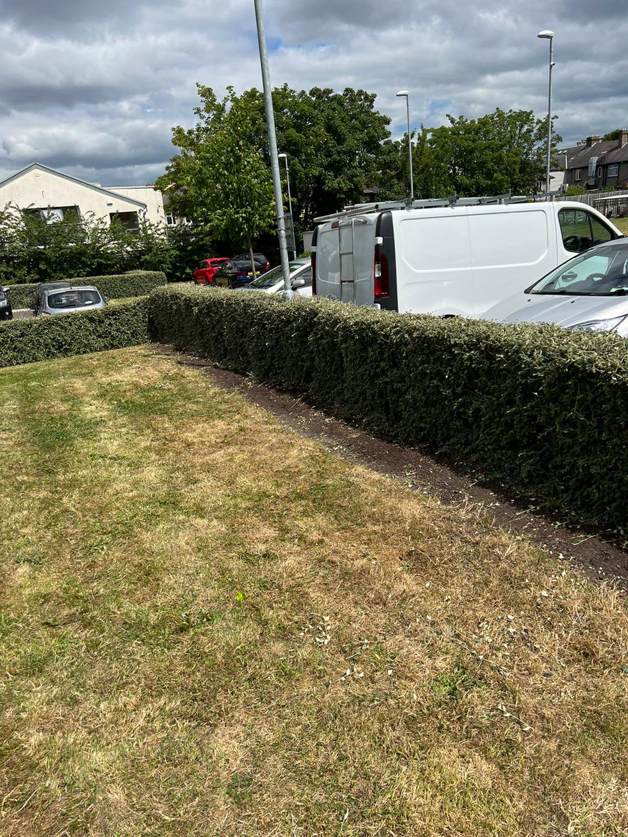 Dub8CleanSlate's tweet photo. Hedge cutting before and after. We also offer weeding, litter picking and grass cutting services. For more information check out our website https://t.co/HAi4PpTREG https://t.co/VpoDbfcnZh