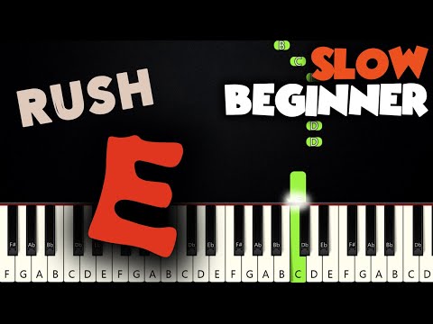 BestPianoKeys's tweet photo. Rush E - Sheet Music Boss | SLOW BEGINNER PIANO TUTORIAL + SHEET MUSIC by Betacustic - https://t.co/fMUM5voRmy https://t.co/lVd9IAbnkc