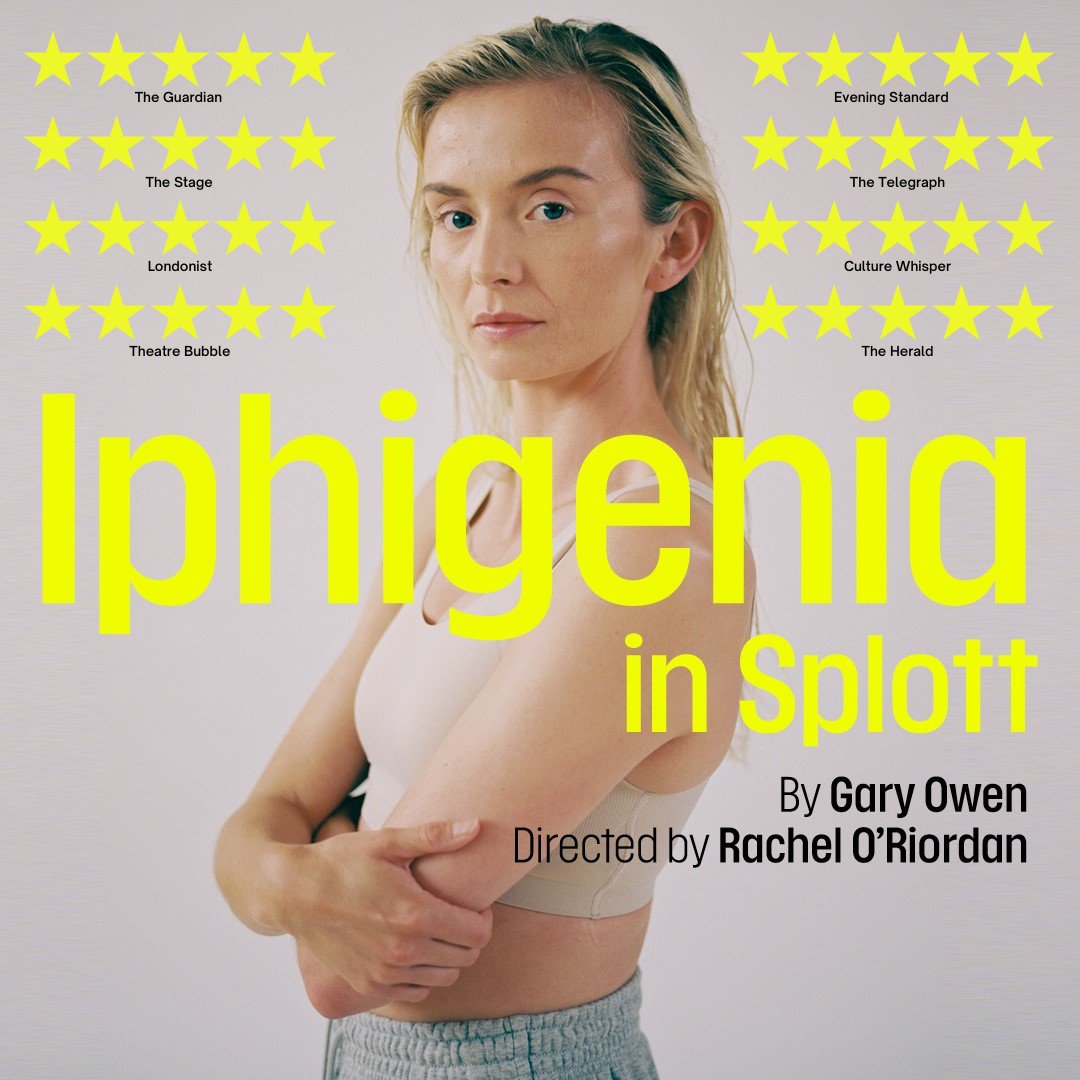 LyricHammer's tweet image. BIG NEWS🔈Gary Owen's critically acclaimed smash-hit monodrama IPHIGENIA IN SPLOTT returns to London for its biggest season yet. 

Artistic Director @_RachelORiordan directs @SophieMelville whose sensational performance as 'Effie' stunned critics around the country.