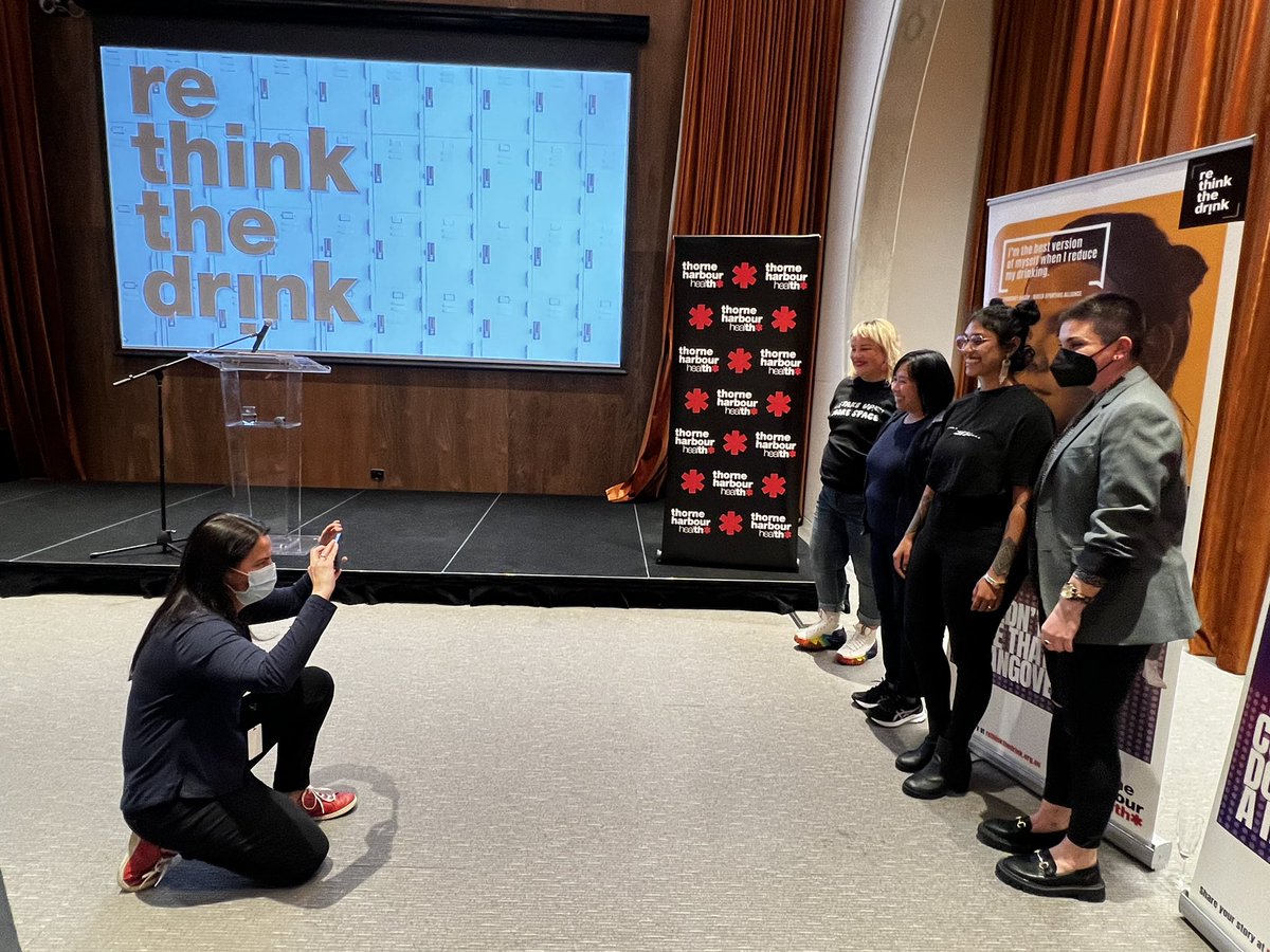 ThorneHarbour's tweet photo. Awesome to see some of the stars from the latest #rethinkTheDrink campaign tonight @VicPrideCentre including players from @DarebinFalcons @VictorianDerby https://t.co/lFDza2KWGV