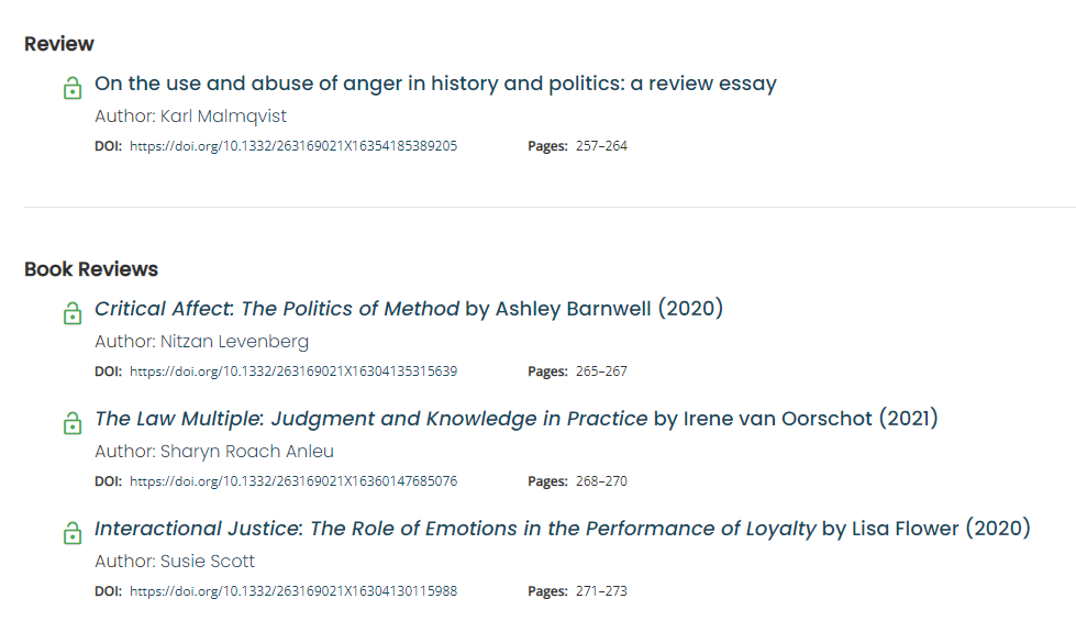 BUP_Journals's tweet photo. 🚨New issue alert🚨

The July issue of Emotions and Society is available now! Topics include:

💛Disability Studies' feeling strategies
💛Emotion work in LGBTQ activism
💛Hope in an asylum context

Discover the issue here⬇️

https://t.co/lOWWWNflII

@BSAemotions #EmotionStudies https://t.co/sAmFqJSueC