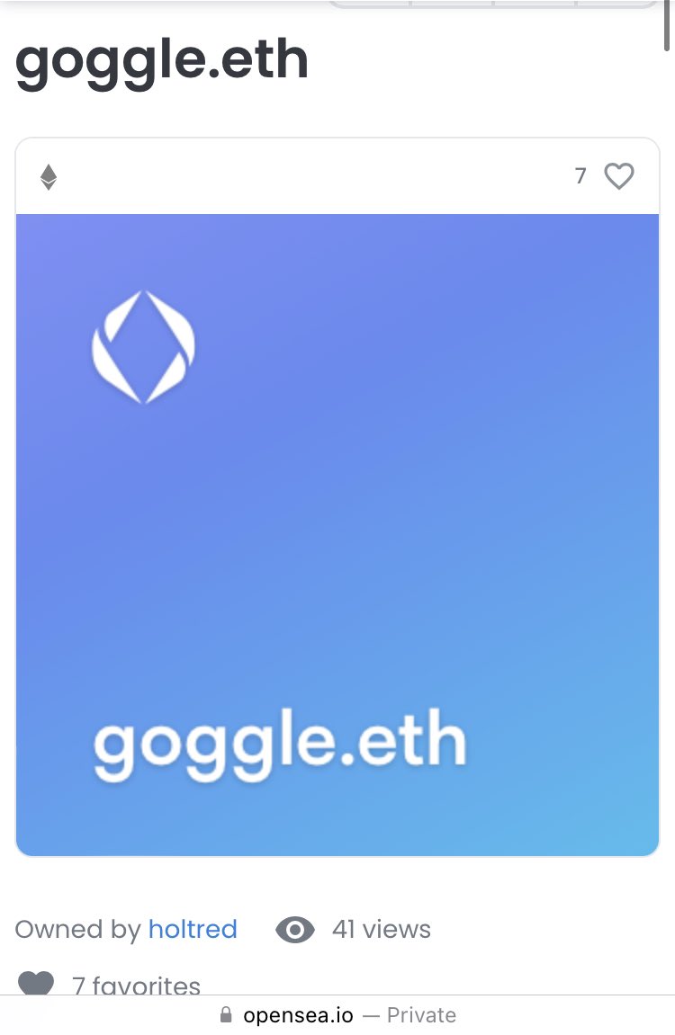 goggle.eth tweet media
