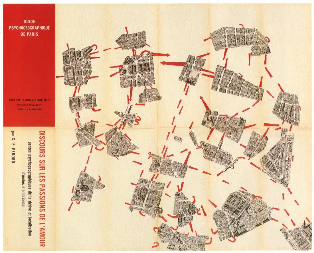 VeganCompassio1's tweet photo. One of Guy Debord's psychogeographical maps made during his brief tenure in the Situationists
#Guydebord #psychogeography #paris #situationists https://t.co/ZRnqFdUJvt