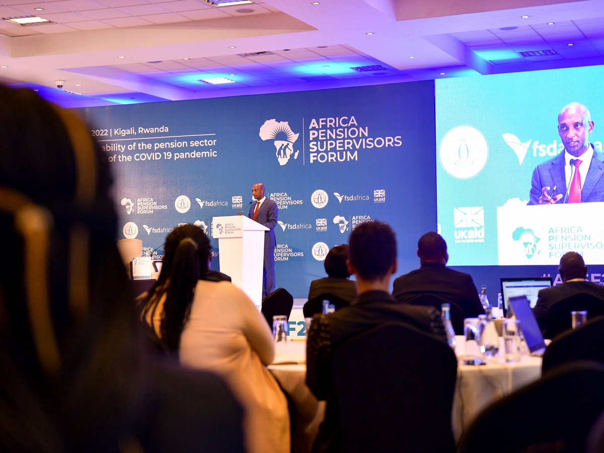 In his Key note address at the Africa Pension Supervisors Forum, Minister @richard_tusabe underscored the critical role the pension sector has to play in building resilience of economies in the wake of the impact of COVID-19 pandemic. #APSF2022