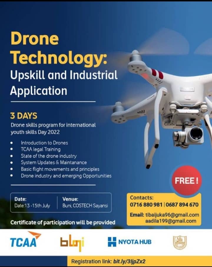 blessnathan01's tweet photo. Drones are super amazing. Drone industry is on 🔥🔥🔥

@arnoldtibaijuka @Y4CLab @bunihub @costechTANZANIA https://t.co/3s3EcESuK4