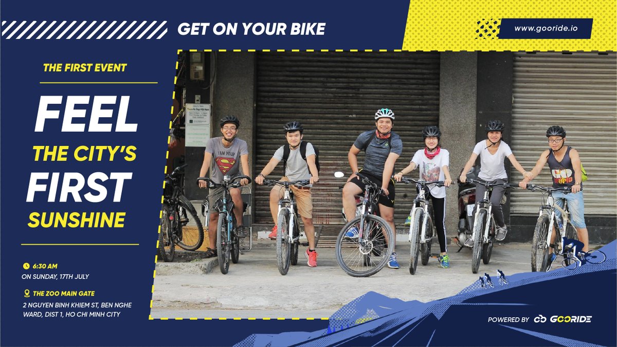 GOORIDE | Get On Your Bike (@gooride_io) on Twitter photo ๐๐๐ง ๐ข๐ก ๐ฌ๐ข๐จ๐ฅ ๐๐๐๐ - ๐๐ฒ๐ฒ๐น ๐๐ต๐ฒ ๐ฐ๐ถ๐๐ ๐ณ๐ถ๐ฟ๐๐โ๐ ๐๐๐ป๐๐ต๐ถ๐ป๐ฒ!
๐Welcome to GOYB's most exciting global cycling event!
This is a weekly cycling event powered by GOORIDE.
The first activity will be held in Viet Nam.
Read more๐medium.com/@gooride.io/goโฆ ๐๐๐ง ๐ข๐ก ๐ฌ๐ข๐จ๐ฅ ๐๐๐๐ - ๐๐ฒ๐ฒ๐น ๐๐ต๐ฒ ๐ฐ๐ถ๐๐ ๐ณ๐ถ๐ฟ๐๐โ๐ ๐๐๐ป๐๐ต๐ถ๐ป๐ฒ!
๐Welcome to GOYB's most exciting global cycling event!
This is a weekly cycling event powered by GOORIDE.
The first activity will be held in Viet Nam.
Read more๐medium.com/@gooride.io/goโฆ