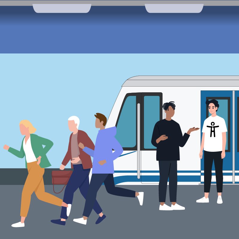 metro_madrid's tweet photo. ⚠🚇 Si escuchas: ¡Por favor, desalojen el tren! 🤚
🙏 Acércate amigablemente a las personas con #Discapacidad intelectual, ya que pueden tener dificultades para enfrentarse a estas situaciones imprevistas. Y ayuda en lo que sea necesario. 👍
#Inclusión @PlenaMadrid https://t.co/Mp6UBEAvEY