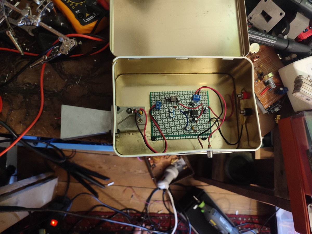 ON6KB's tweet image. #10ghz WBFM TX in a box