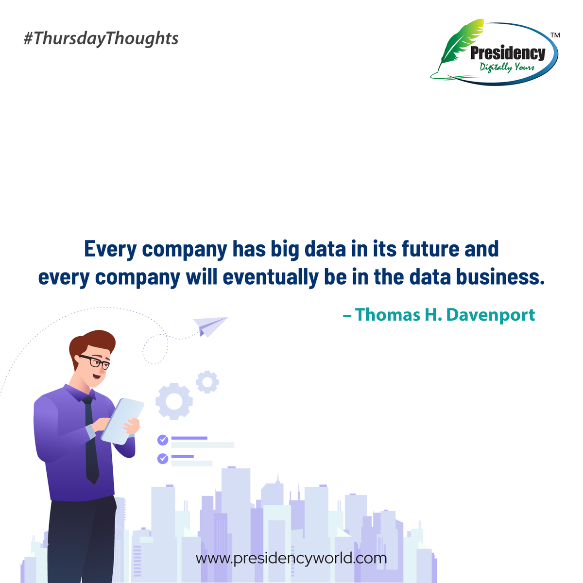 presidencyglob's tweet photo. Data Science helps businesses monitor, manage, and collect performance measures to improve decision-making across the organization.

#ThursdayThoughts #digitalmarketing #marketing #socialmediamarketing #marketingstrategy #datascience #cybersecurity #sales #jobs #education #time https://t.co/6rtflmEgot