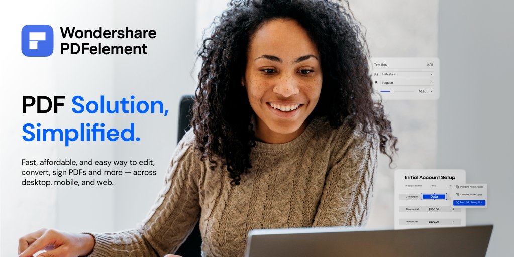 PDFelement's tweet photo. Wondershare proudly presents the upgraded version of PDFelement!
Click https://t.co/SuqUIqJKrW to learn more about PDFelement 9, the smartest way to edit, convert, sign PDFs and more with any device!
#wondershare #pdfelment #pdfelement9 #SmartChoiceforPDF https://t.co/ruwooLmh60