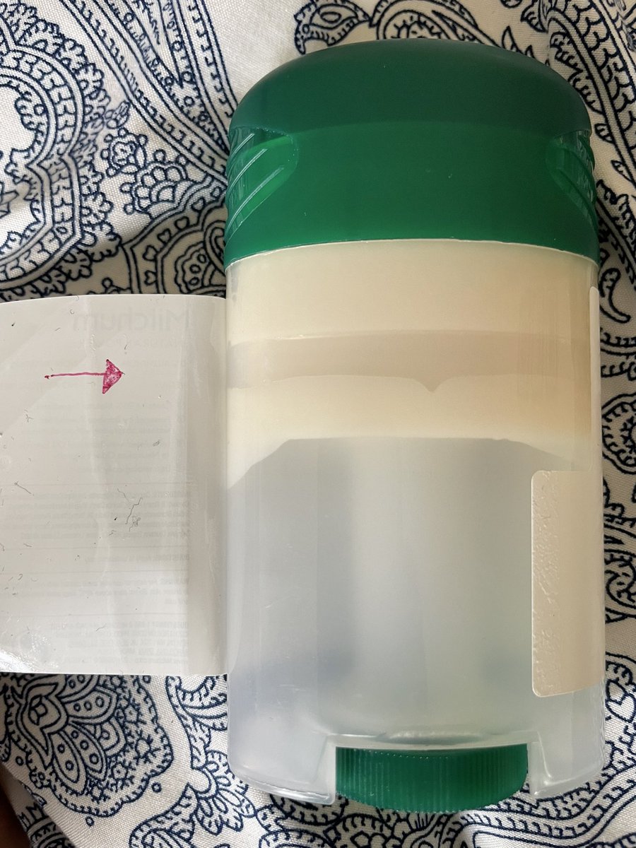 liam_bowers's tweet photo. @Mitchum I wondered why your ‘Bamboo Powder’ product ran out so quickly. Then I realised it’s not even a quarter full from new. Is this standard practice for you? https://t.co/mFferAc6eb