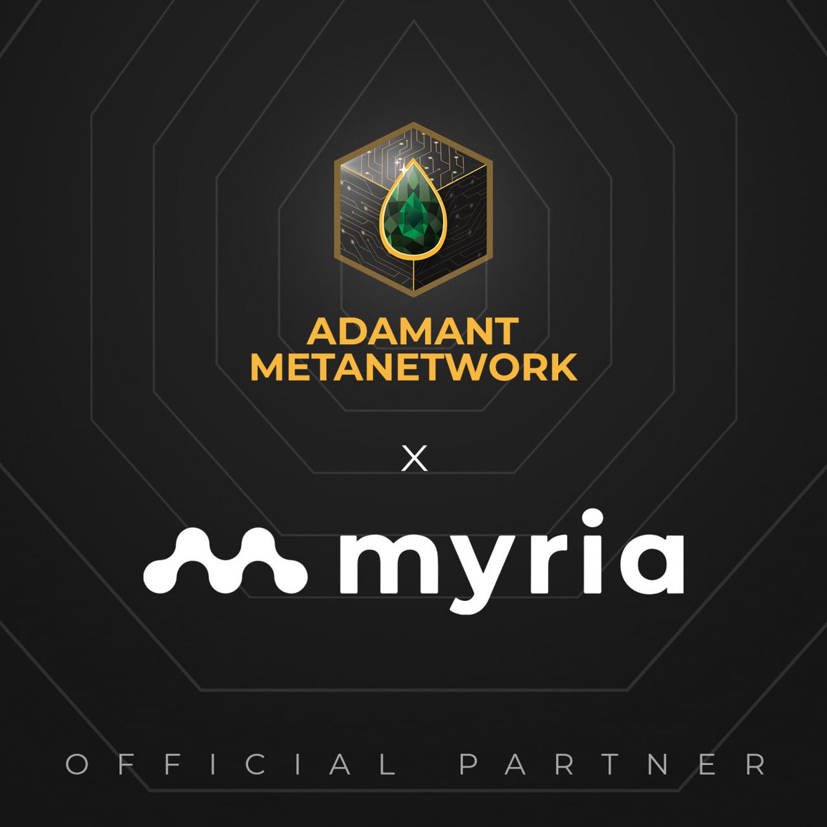 We're proud to announce that the Adamant Metanetwork will be building our multichain efforts on Ethereum, powered by <a href="/Myria/">Myria | The web3 gaming platform</a> starting with <a href="/AdamantMine/">Adamant Mine</a> and much more!
