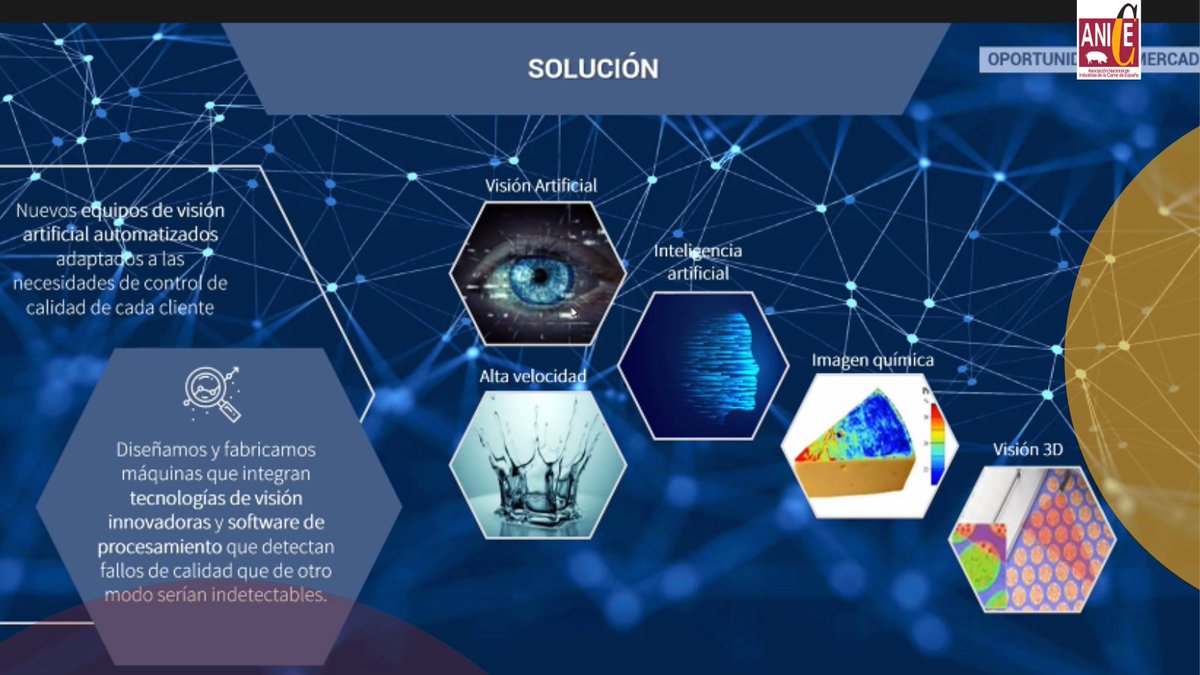 🔛 EN DIRECTO  | WEBINARIO IoT de <a href="/ANICE_ES/">ANICE</a> 

🗣️ Interviene Emilio de la Red Bellvis <a href="/InspectraVision/">INSPECTRA</a>, con una interesante exposición sobre tecnologías de visión artificial para la automatización de la 🔎inspección de calidad en la #IndustriaCárnica