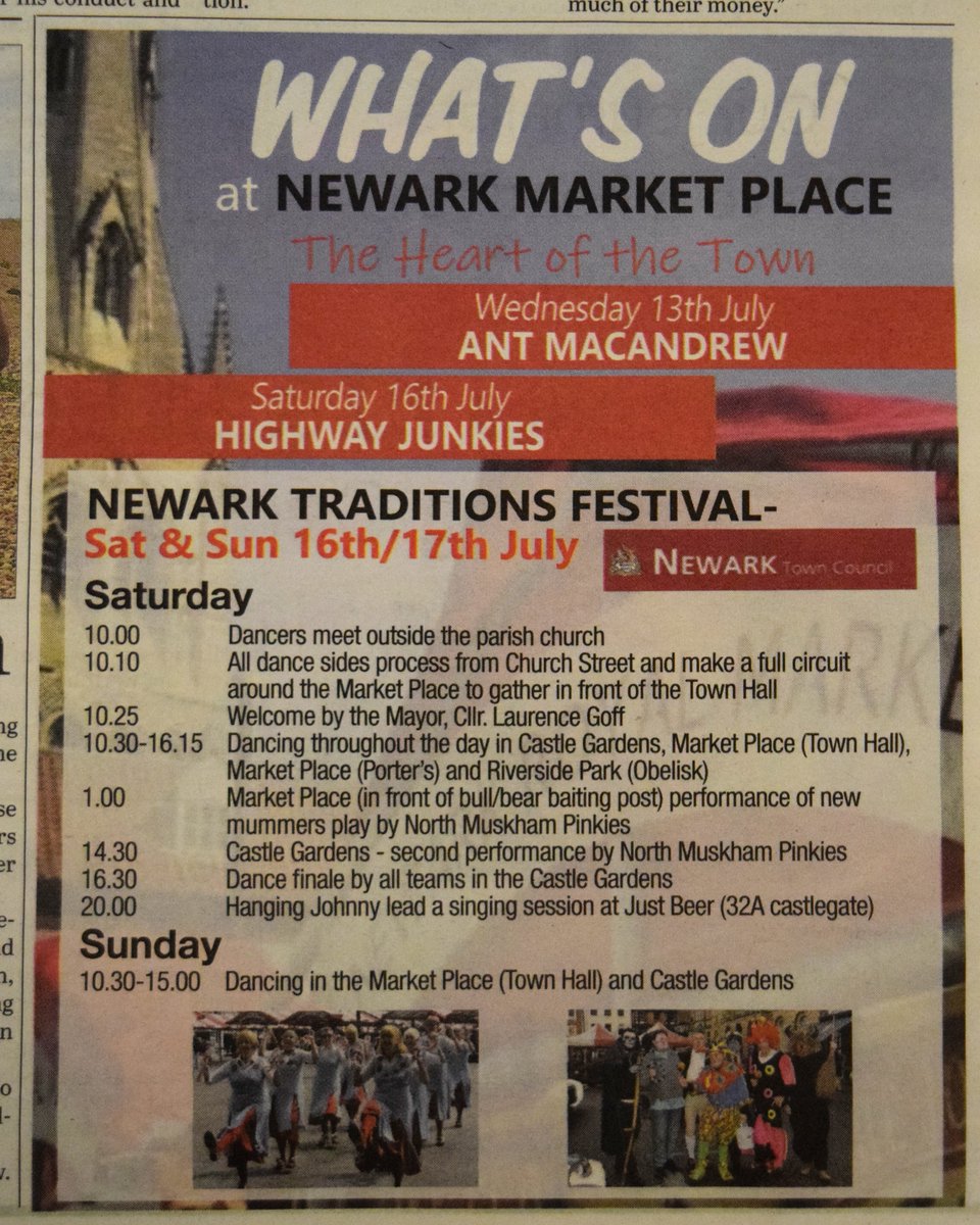 It's this weekend!