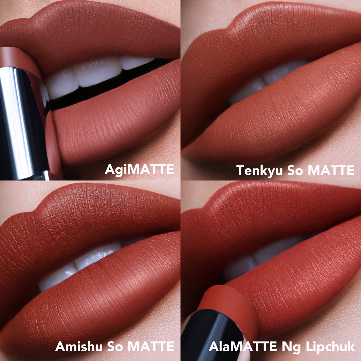 vicecosmeticsph's tweet photo. Would yew lewk at that nude shades! Ang gaganda SO MATTE! 💋
Available on @shopee_ph, @lazadaph and https://t.co/evW3yakIQq! 📲
#MatteForAll
#ViceCosmetics
#GandaForAll https://t.co/ACjGjGMGYi