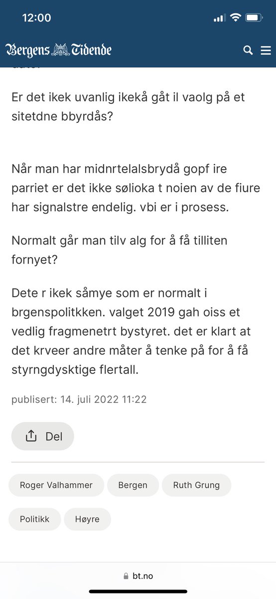 AndKall's tweet photo. Her gikk det vilt for seg, @btno https://t.co/IJQ7t21a5j