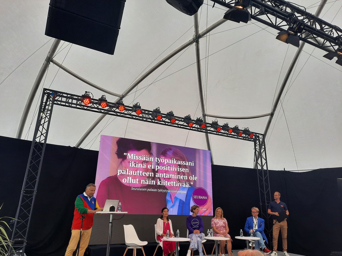 Seurana Oy (@seuranaoy) on Twitter photo <a href="/SeuranaOy/">Seurana Oy</a> paneelikeskustelu <a href="/SuomiAreena/">SuomiAreena</a> menossa. Lavalla Eino Grön, <a href="/MirkaSaarinen/">Mirka Saarinen</a> , <a href="/MikaelJungner/">Mikael Jungner</a> <a href="/OutiPekkarinen/">Outi Pekkarinen</a>, Tuula-Seuralainen ja Lorenz Backman. 💜☀️ <a href="/SeuranaOy/">Seurana Oy</a> paneelikeskustelu <a href="/SuomiAreena/">SuomiAreena</a> menossa. Lavalla Eino Grön, <a href="/MirkaSaarinen/">Mirka Saarinen</a> , <a href="/MikaelJungner/">Mikael Jungner</a> <a href="/OutiPekkarinen/">Outi Pekkarinen</a>, Tuula-Seuralainen ja Lorenz Backman. 💜☀️