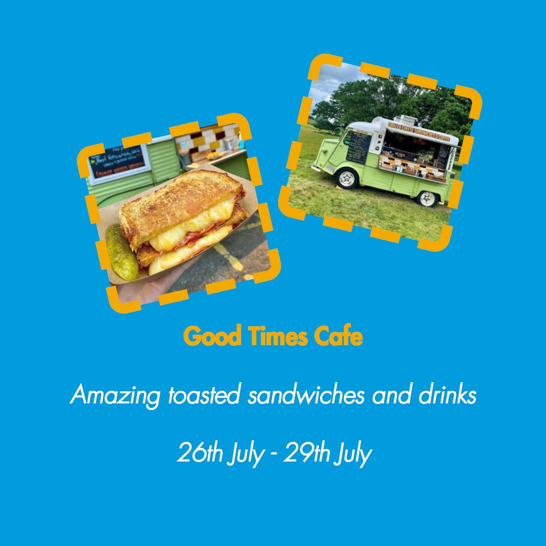 <a href="/GoodTimesCafeUK/">Good Times Cafe UK</a> will be serving amazing toasted sandwiches and drinks in our court yard between 26th - 29th July!

#foodanddrink #roalddahl #buckinghamshire #musuem #summer