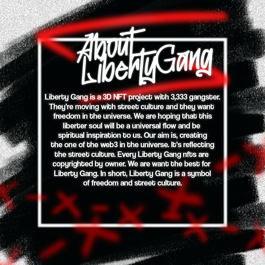 𝐀𝐛𝐨𝐮𝐭 𝐋𝐢𝐛𝐞𝐫𝐭𝐲 𝐆𝐚𝐧𝐠 🔪

#NFTCommunity #NFTs #NFTGiveaway #nftart #NFTProject #NFTartist #nftcollectors #NFTshill #NFTshilling #NFTMarketplace