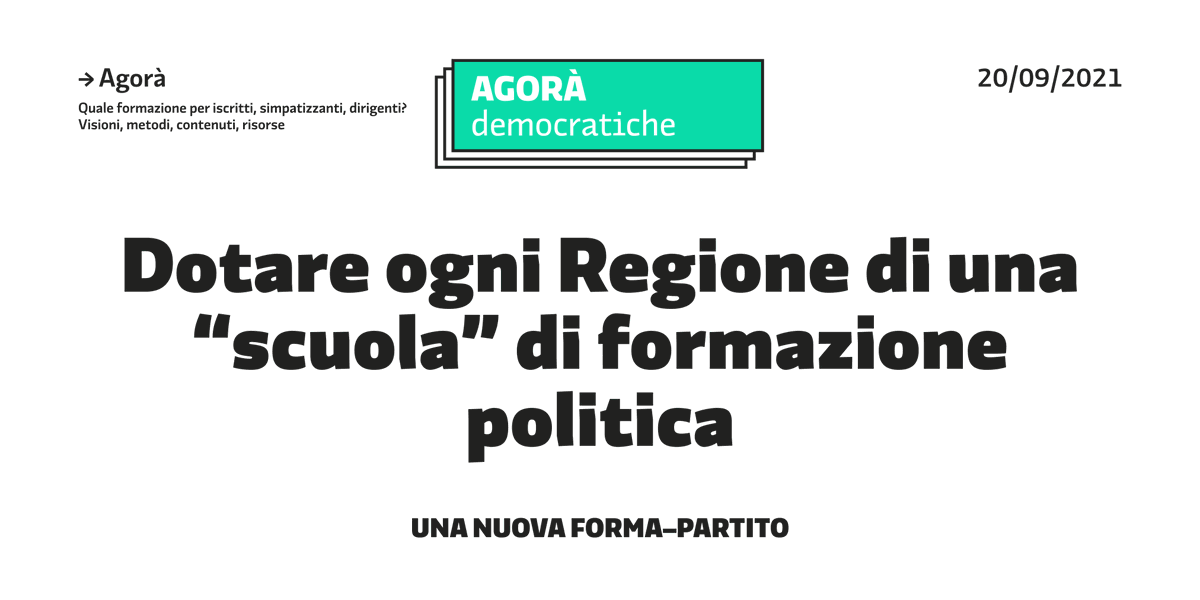 Agorà Democratiche tweet media
