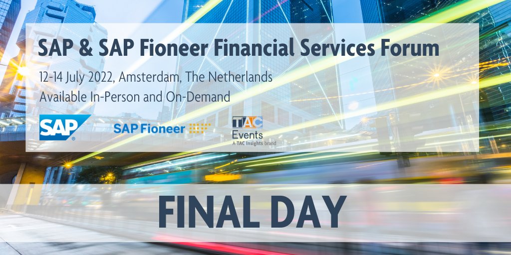 tacinsights's tweet photo. The SAP & SAP Fioneer Financial Services Forum is happening now. This afternoon we'll be hearing from @ViennaInsurance, @taulia, @jpmorgan, @ERGOGroup & Deutsche Börse. Agenda/Digital tixs - https://t.co/H5MrXNPfto #SAPFSI @sapbanking @sapinsurance @sapfioneer https://t.co/govUSUtme6