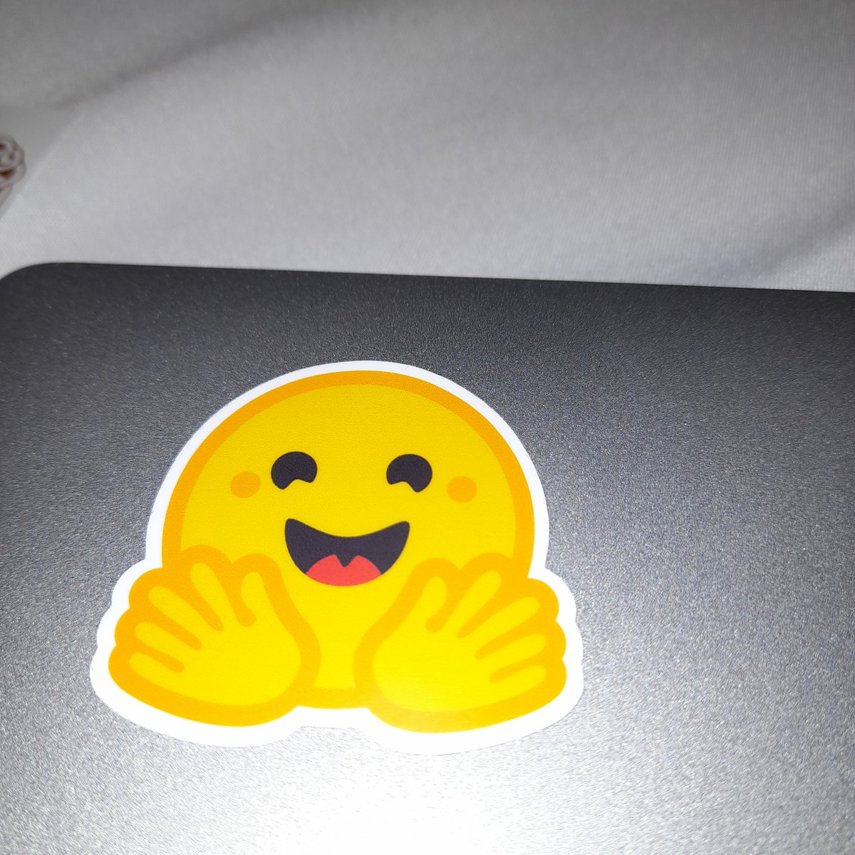 ArjumandYounus's tweet image. Yay, got my sticker from coolest company on Earth @huggingface here at #EuroPython2022