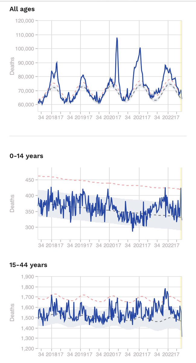SixandLaura's tweet image. For comparison, #excess_deaths in Europe (2019/2017/2018 -2022)
#pandemic_dynamics (#biennial_severity ?)