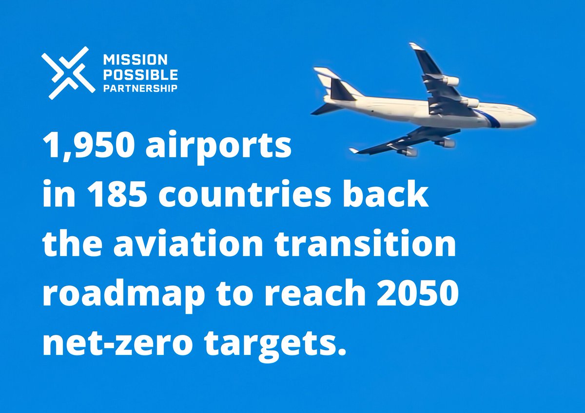 The new #aviation sector transition strategy from @MPP and #CleanSkiesforTomorrow Coalition is backed by SkyNRG, revealing annual investments of approximately $175 billion are required to fulfil aviation’s #netzero goals. Read more: bit.ly/3yDX3eW #sustainableaviation