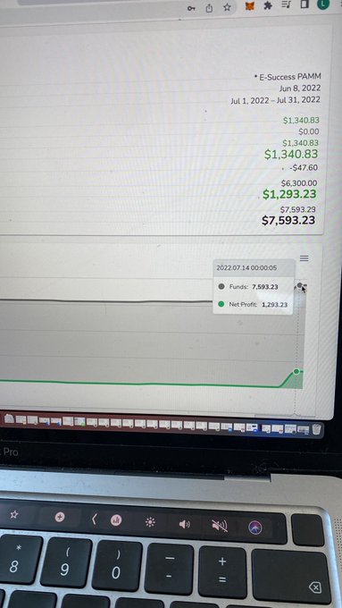 On the subject of kissing. My AI forex software did 19.4% this morning.   *clients account   https://t